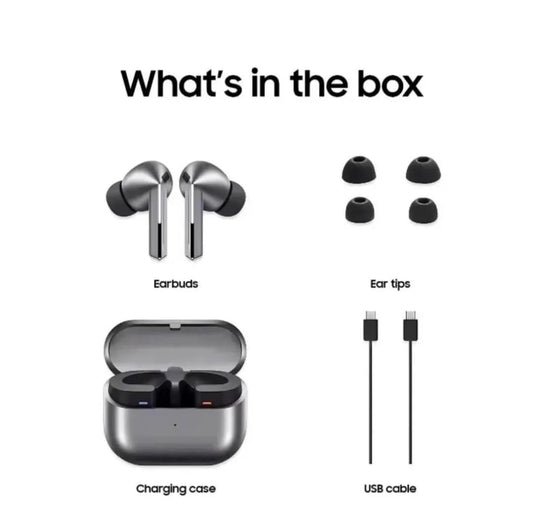 Buds 3 Pro | BLACK | ANC Wireless Bluetooth Earbuds with Adaptive AI & Immersive Sound