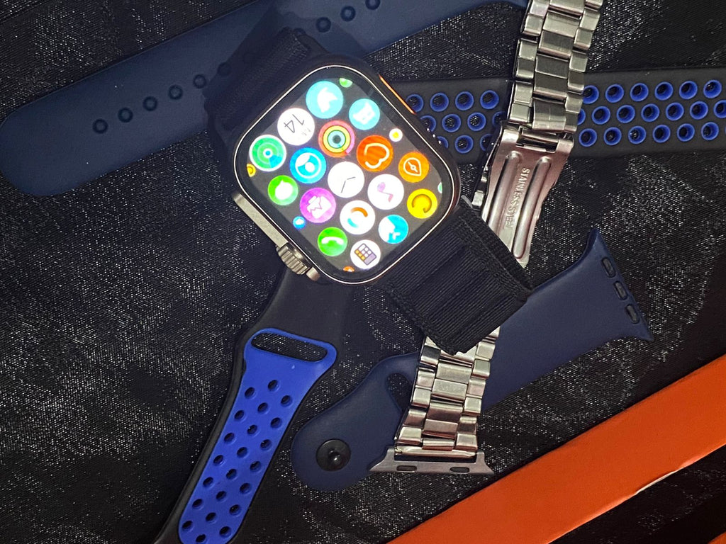Hi Watch Pro Ultra Smartwatch – 7-in-1 Strap Bundle - the makoza hub